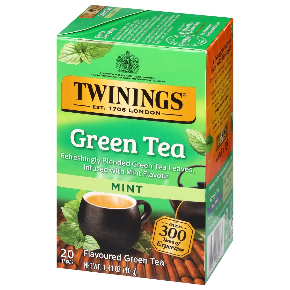 slide 12 of 16, Twinings Mint Flavoured Green Tea - 20 ct, 20 ct