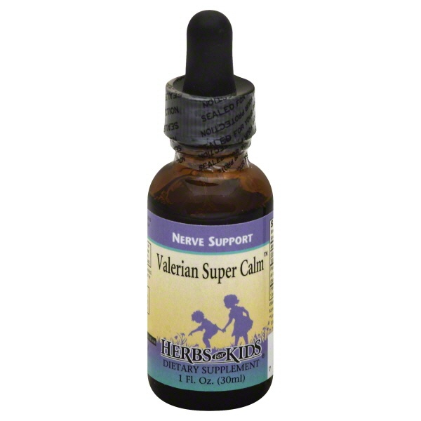 slide 1 of 1, Herbs for Kids Valerian Super Calm 1 oz, 1 oz