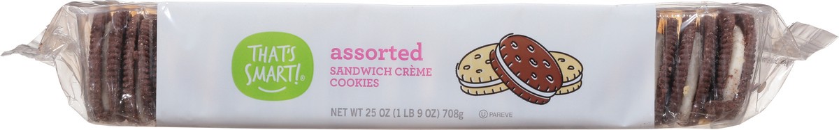 slide 4 of 9, That's Smart! Assorted Sandwich Creme Cookies 25 oz, 25 oz