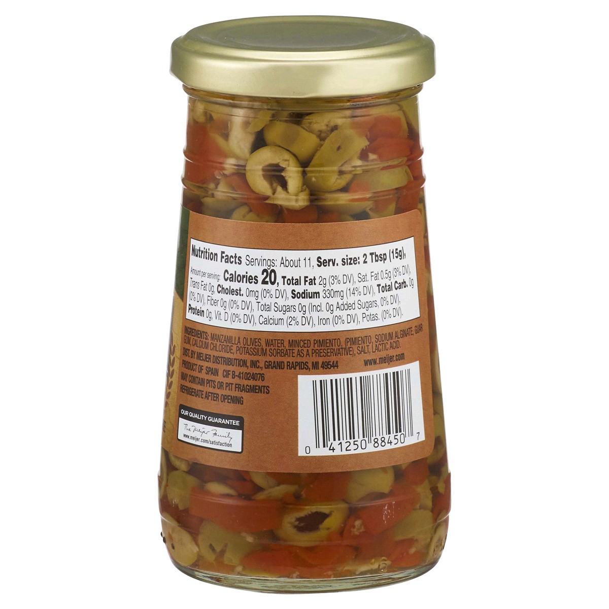 slide 5 of 5, Meijer Sliced Salad Olives with Pimiento, 5.75 oz