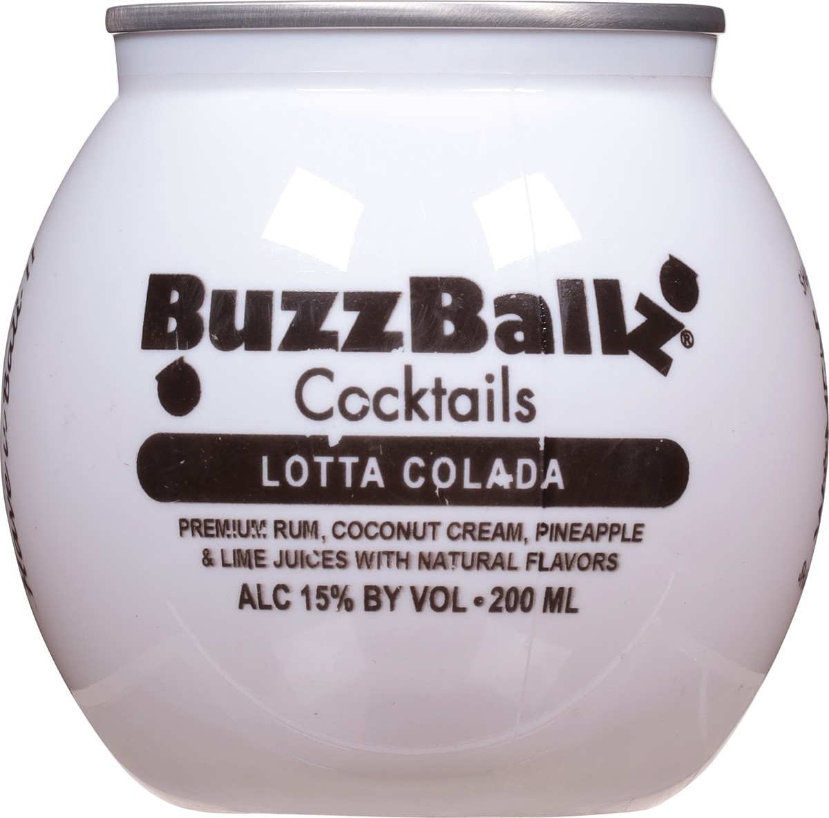 slide 2 of 9, BuzzBallz Buzzballz Lotta Colada Pineapple & Coconut, 200 ml