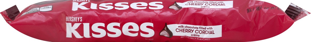 slide 3 of 5, Hershey's Kisses Milk Chocolates Filled With Cherry Cordial Creme, 10 oz