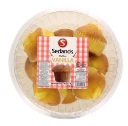 Sedano's Sedan' Vanilla Muffin