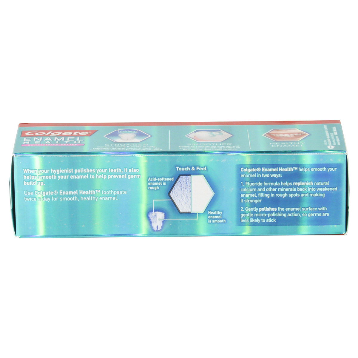 slide 2 of 4, Colgate Enamel Health Sensitivity Relief Gel Fresh Mint Toothpaste, 4 oz