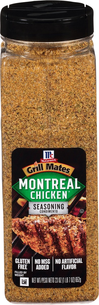 slide 7 of 9, McCormick Grill Mates Montreal Chicken Seasoning, 23 oz, 23 oz