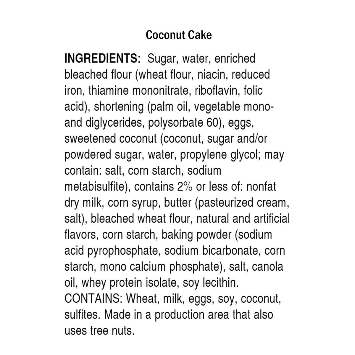 slide 6 of 7, Ukrop's Coconut Cake, 48 oz