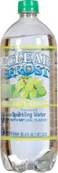 Clear Frost White Grape Flavored Sparking Water - 33.8 fl oz