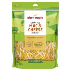 Giant Eagle Mac & Cheese Blend Shredded Cheese