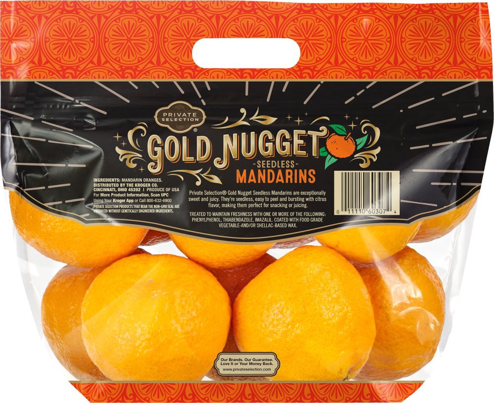 slide 2 of 2, Private Selection Gold Nugget Seedless Mandarin Oranges, 3 lb
