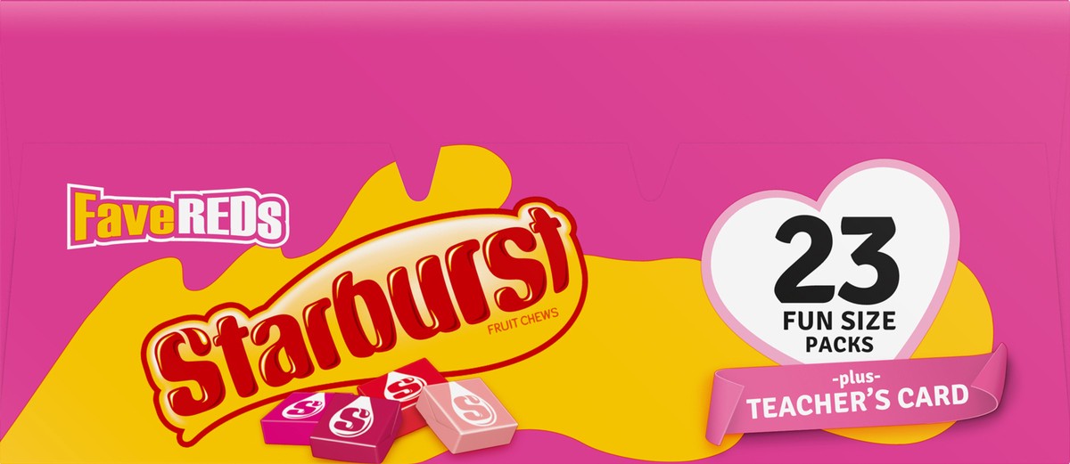 slide 10 of 11, STARBURST FaveREDS Chewy Candy Valentine's Exchange, 8.11 Oz Box, 8.11 oz