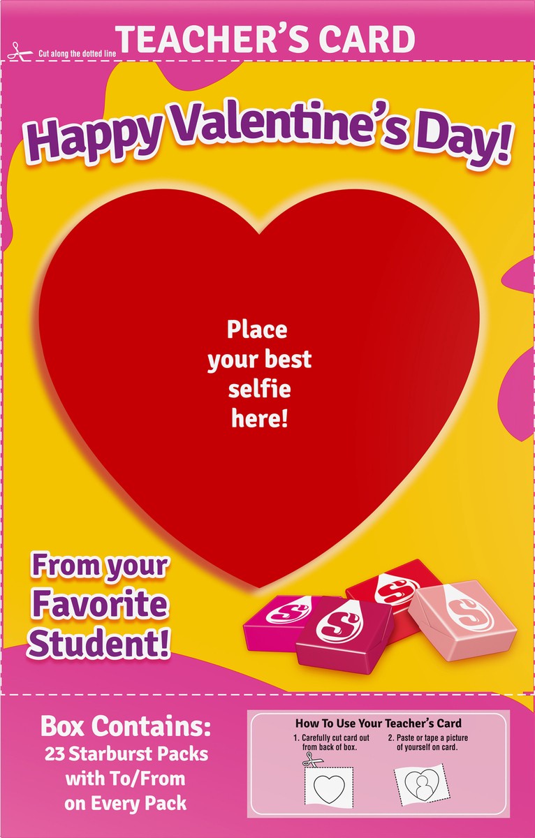 slide 3 of 11, STARBURST FaveREDS Chewy Candy Valentine's Exchange, 8.11 Oz Box, 8.11 oz