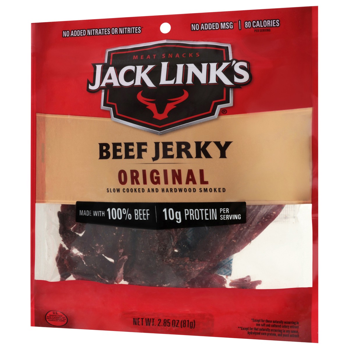 slide 4 of 4, Jack Link's Original Beef Jerky 2.85 oz, 2.85 oz
