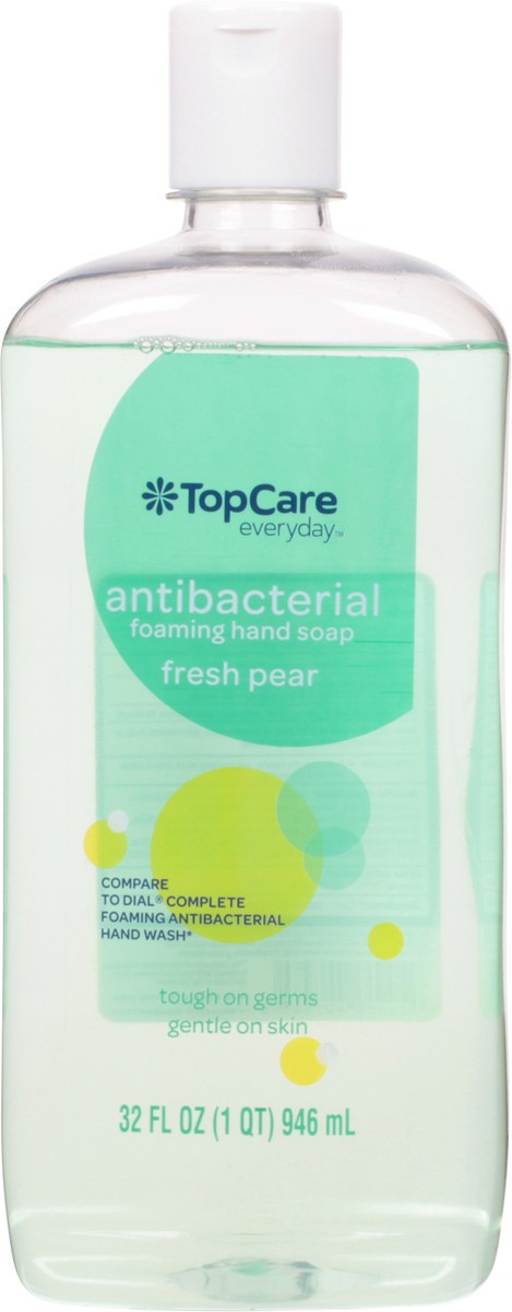 slide 8 of 9, TopCare Everyday Fresh Pear Antibacterial Foaming Hand Soap 32 fl oz, 32 fl oz