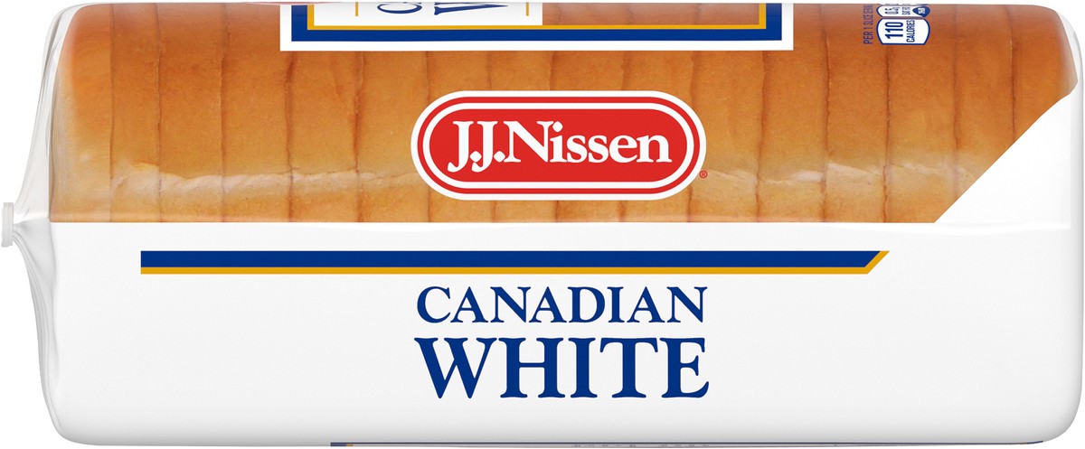 slide 3 of 7, J.J. Nissen Canadian White Sliced Bread, 22 oz, 22 oz