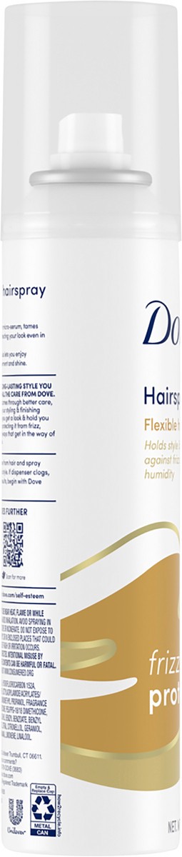 slide 4 of 5, Dove Flexible Hold Hairspray, 7 oz