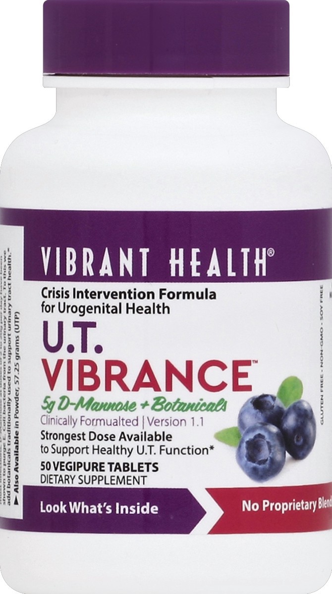 slide 1 of 1, Vibrant Health U.T. Vibrance 50 ea, 50 ct