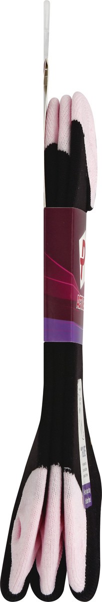 slide 8 of 8, Peds Ladies Black Casual Comfort Lightweight No-Show Socks Medium 5-10 3 ea, 3 ct