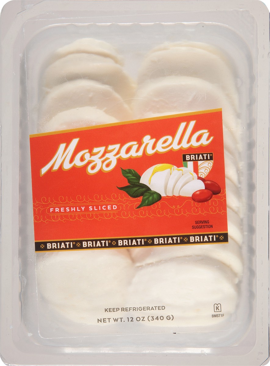 slide 4 of 13, Briati Mozzarella, Freshly Sliced, 12 oz