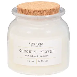 Foundry Candle Co. Foundry Soy Blend Candle, Coconut Flower