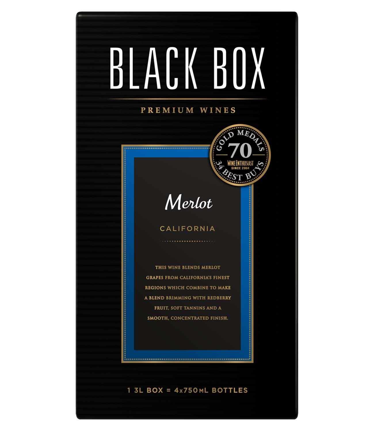 slide 1 of 1, Black Box Wines Sonoma Merlot, 3 liter