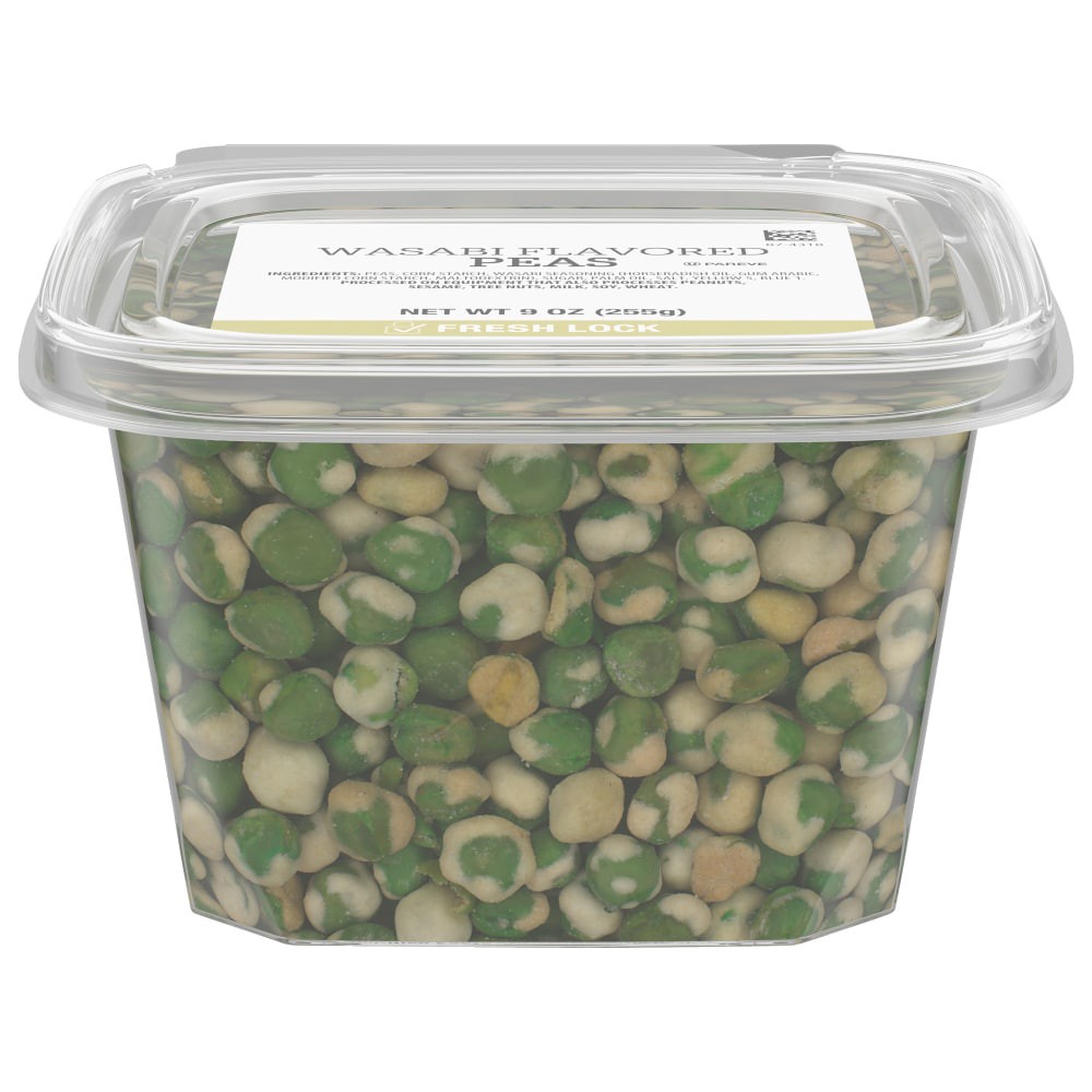 slide 1 of 4, Kroger Wasabi Flavored Peas Snack Mix, 9 oz