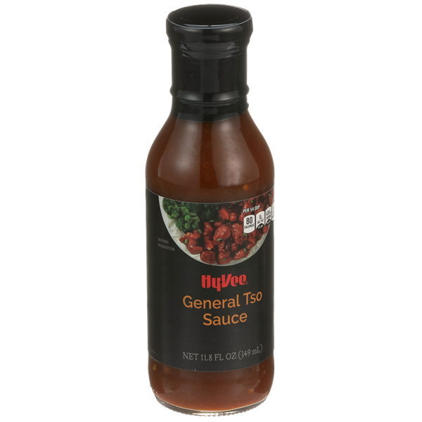 slide 1 of 1, Hy-vee General Tso Sauce, 11.8 fl oz