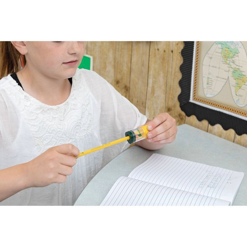 slide 5 of 6, Ticonderoga DUO 2-in-1 Sharpener & Eraser Yellow, 1 ct