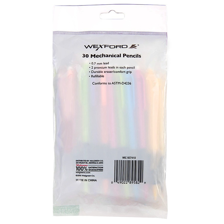 slide 2 of 3, Wexford Mechanical Pencils, 30 ct