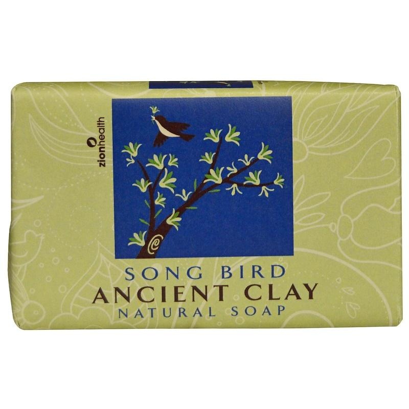 slide 1 of 1, Zion Health Song Bird Clay Soap, 6 ct; 10 oz