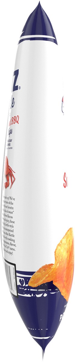 slide 3 of 7, Utz 7.5 oz Utz Kettle Classics Smokin' Sweet & Crab Potato Chips, 7.5 oz