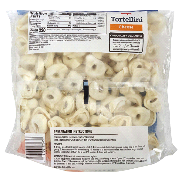 slide 21 of 29, Meijer Cheese Tortellini Pasta, 19 oz