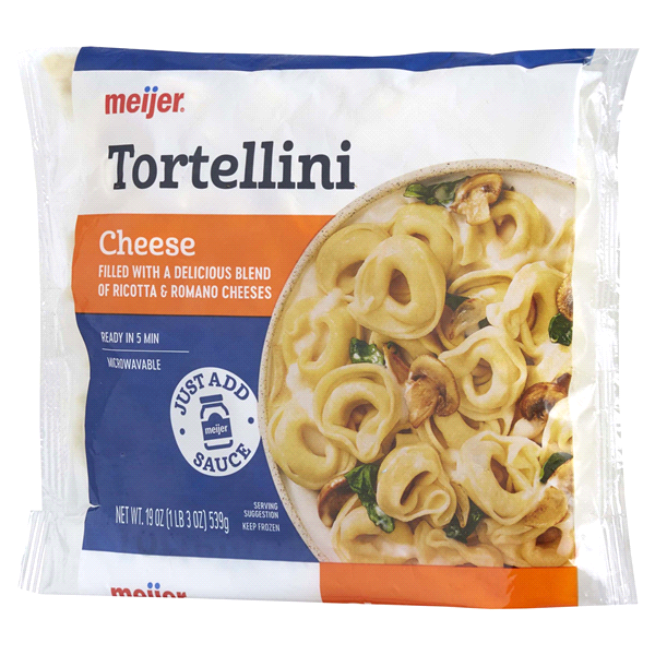 slide 10 of 29, Meijer Cheese Tortellini Pasta, 19 oz