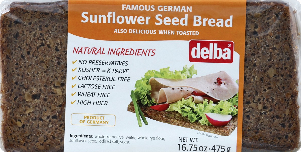 slide 5 of 5, Feldkamp Famous German Sunflower Seed Bread, 16.75 oz