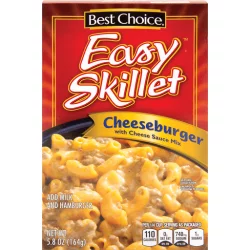 Best Choice Easy Skillet Cheeseburger Macaroni Dinner Mix
