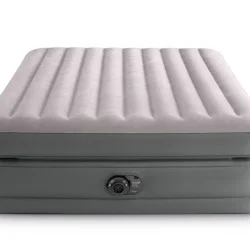 Intex 20in Queen Prime Comfort Elevated Airbed with Internal Pump