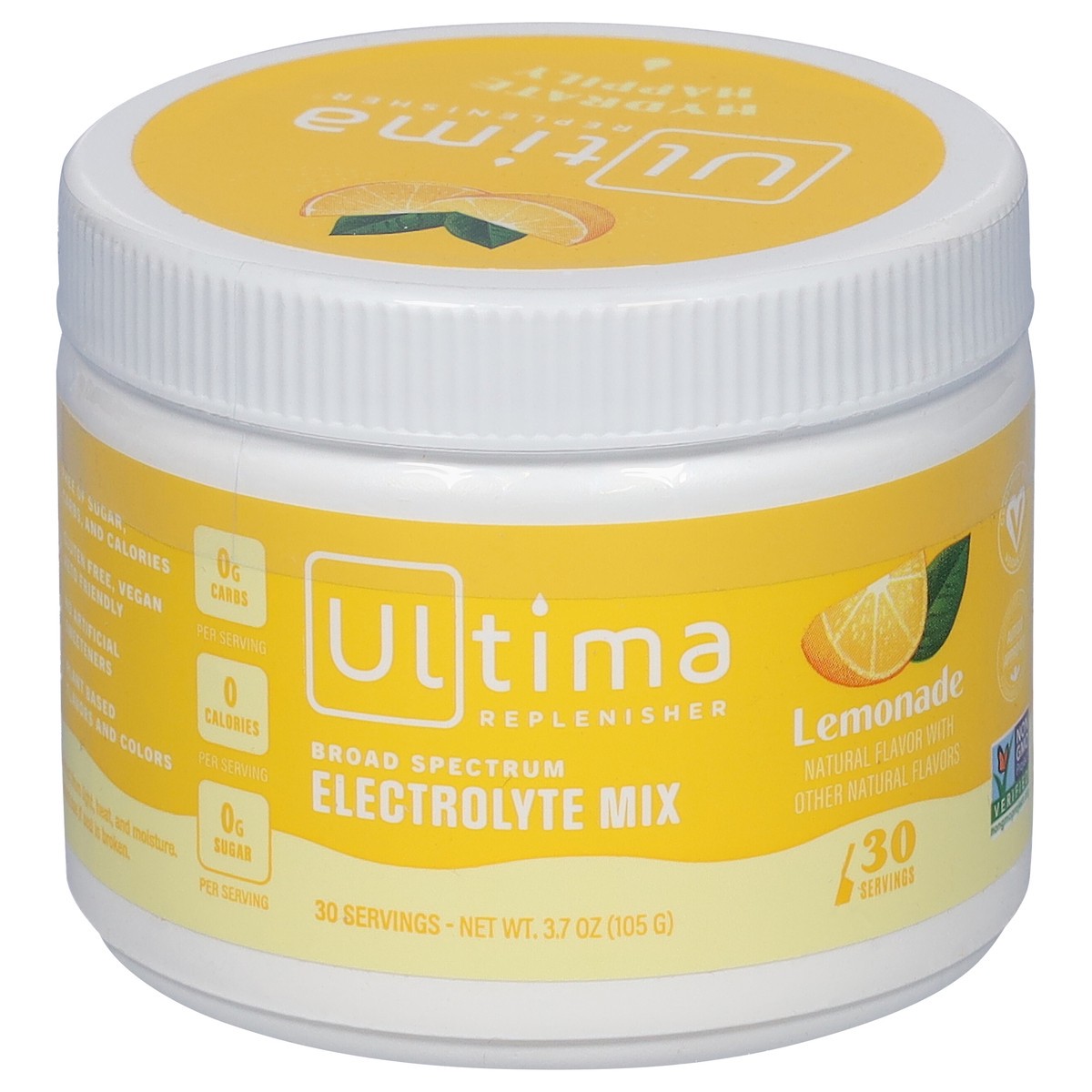 slide 1 of 2, Ultima Replenisher Broad Spectrum Lemonade Electrolyte Mix 3.7 oz, 3.7 oz