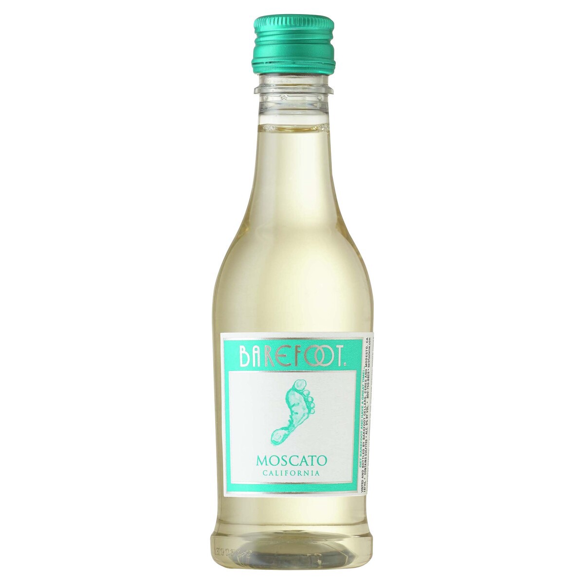 slide 1 of 3, Barefoot White Wine, 187 ml