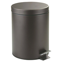slide 3 of 17, InterDesign Step Can With Bucket Insert - Bronze, 8 in x 11 in