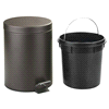 slide 14 of 17, InterDesign Step Can With Bucket Insert - Bronze, 8 in x 11 in