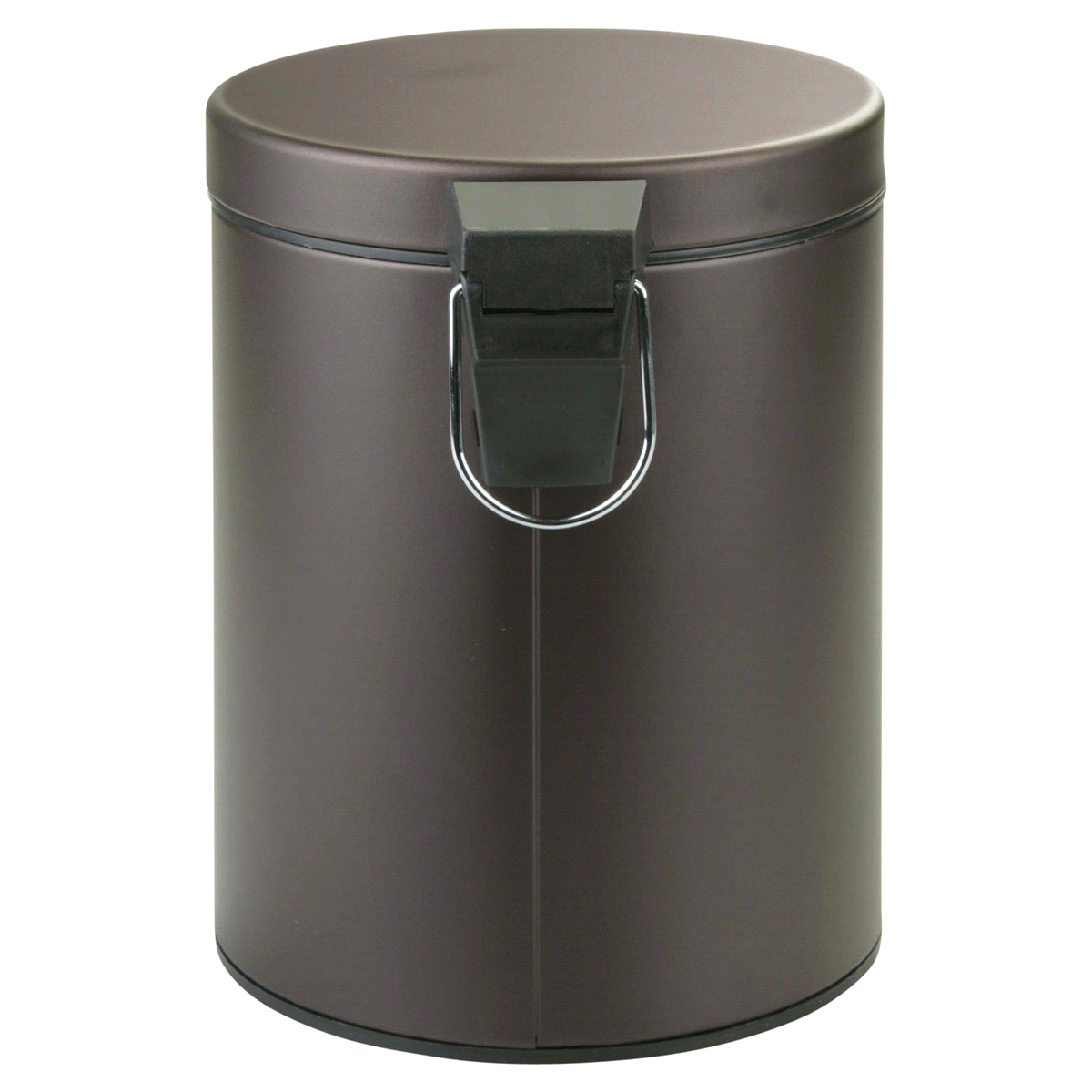 slide 1 of 17, InterDesign Step Can With Bucket Insert - Bronze, 8 in x 11 in