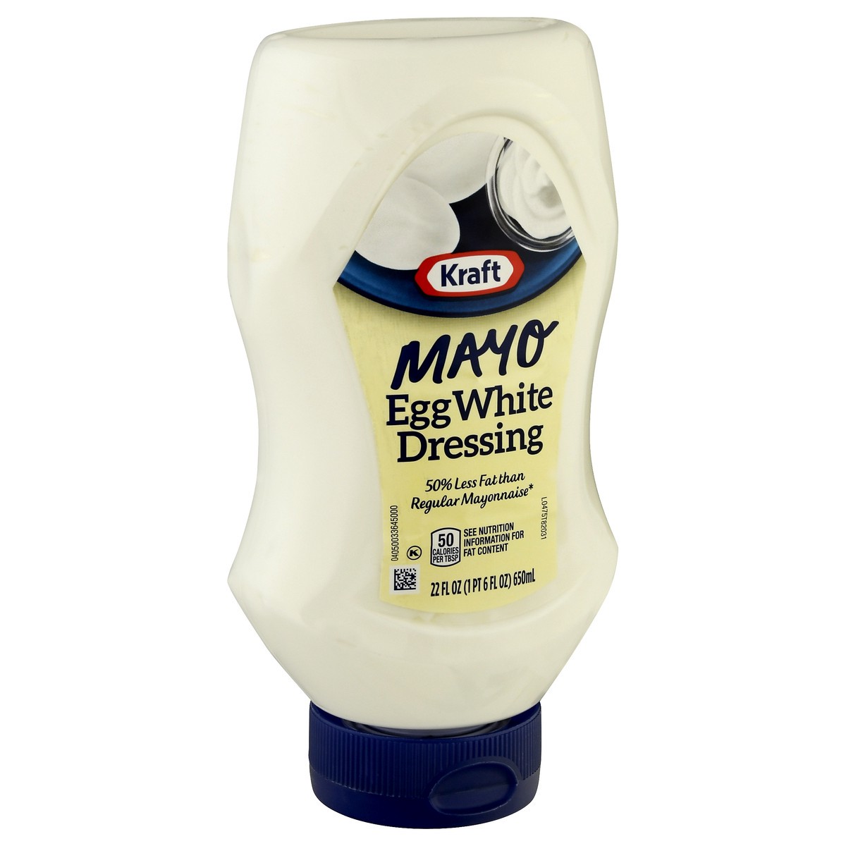 slide 2 of 10, Kraft Mayo Egg White Dressing, 22 fl oz Bottle, 22 fl oz