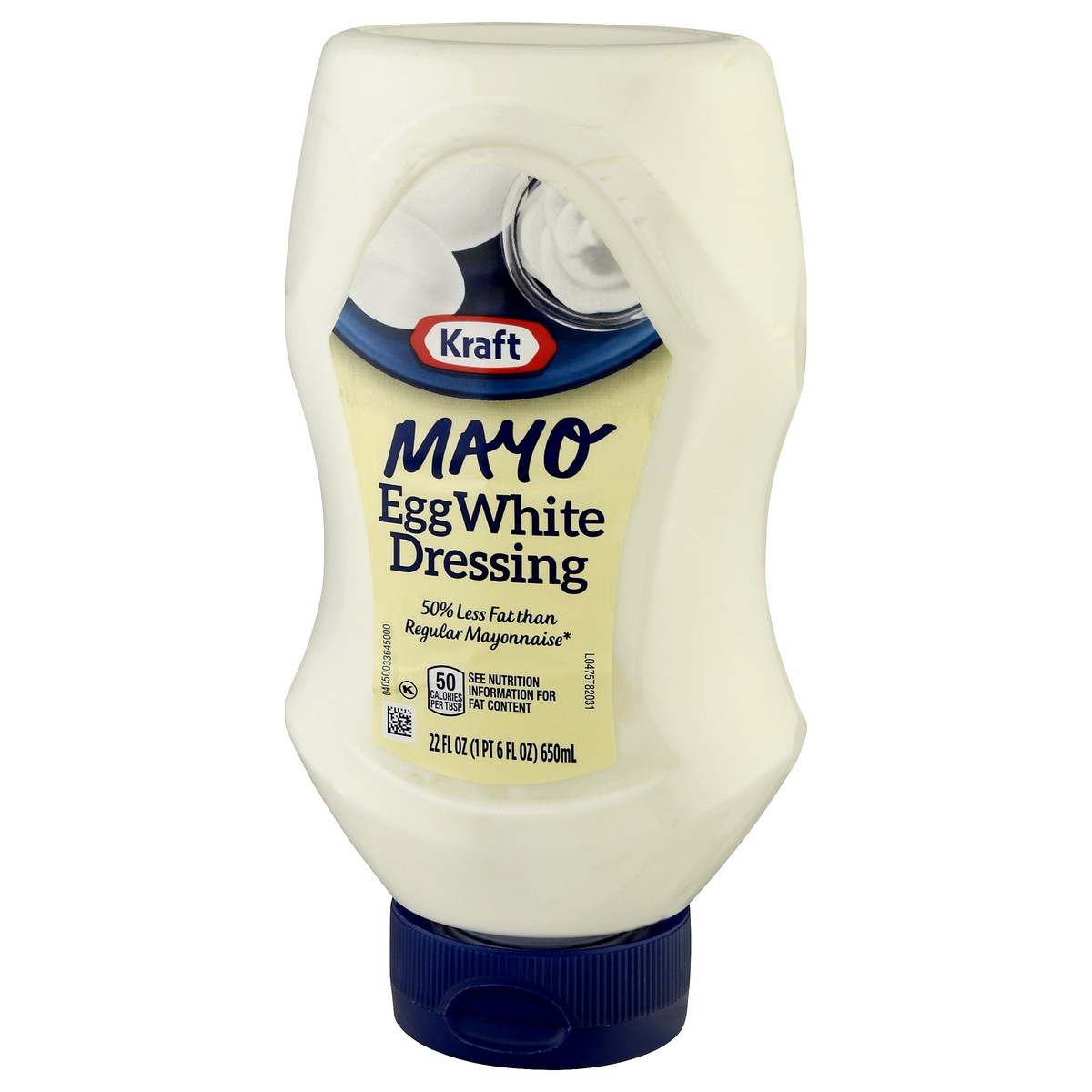 slide 10 of 10, Kraft Mayo Egg White Dressing, 22 fl oz Bottle, 22 fl oz