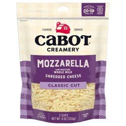 8Oz Whole Milk Mozzarella Shred