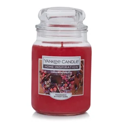 Yankee Candle Home Inspiration Large Jar Cinnamon Wreath, 19 Oz.