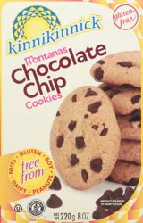 Kinnikinnick Foods Foods Montanas Chocolate Chip Cookies 220 g