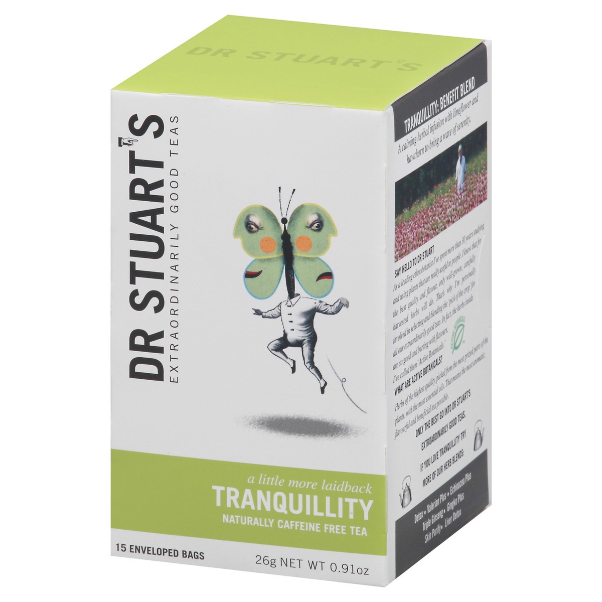 slide 9 of 13, Dr Stuart's Enveloped Bags Naturally Caffeine Free Tranquility Tea - 15 ct, 15 ct