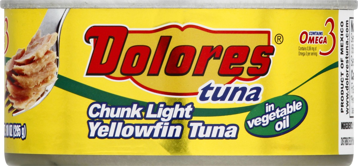 slide 1 of 1, Dolores Yellow Tuna Chunks, 10 oz