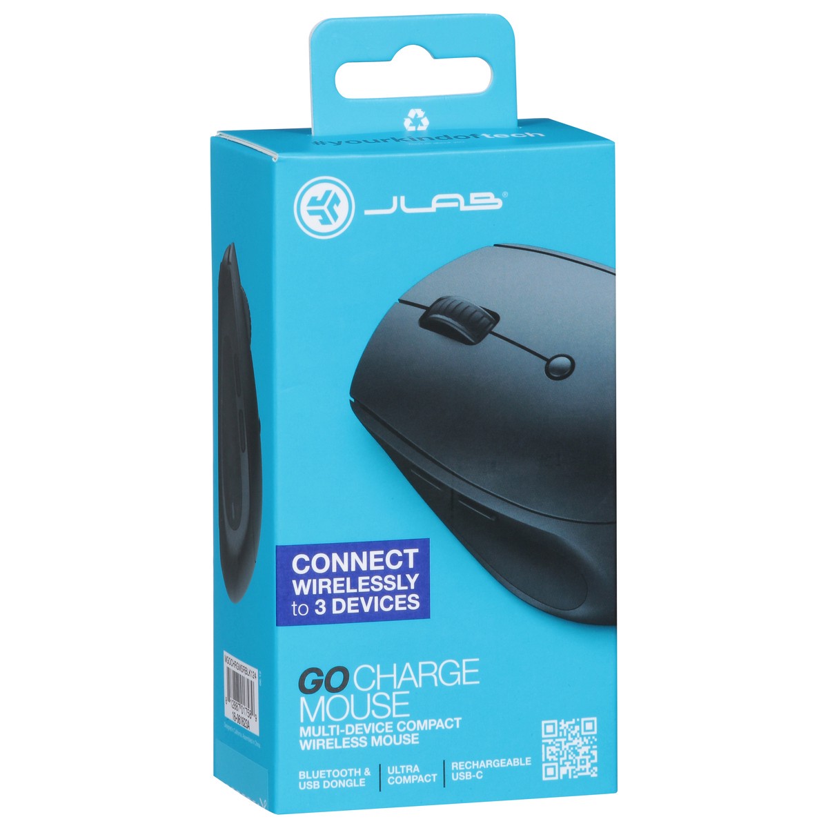 slide 9 of 12, JLab Go Charge Wireless Mouse 1 ea, 1 ct