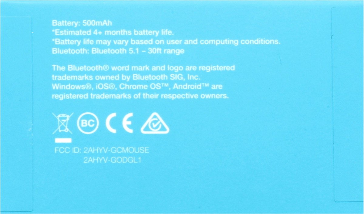 slide 4 of 12, JLab Go Charge Wireless Mouse 1 ea, 1 ct