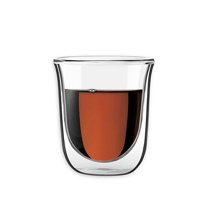 slide 1 of 7, JoyJolt Joy Jolt Javaah Double Wall Espresso Glass, 4 ct